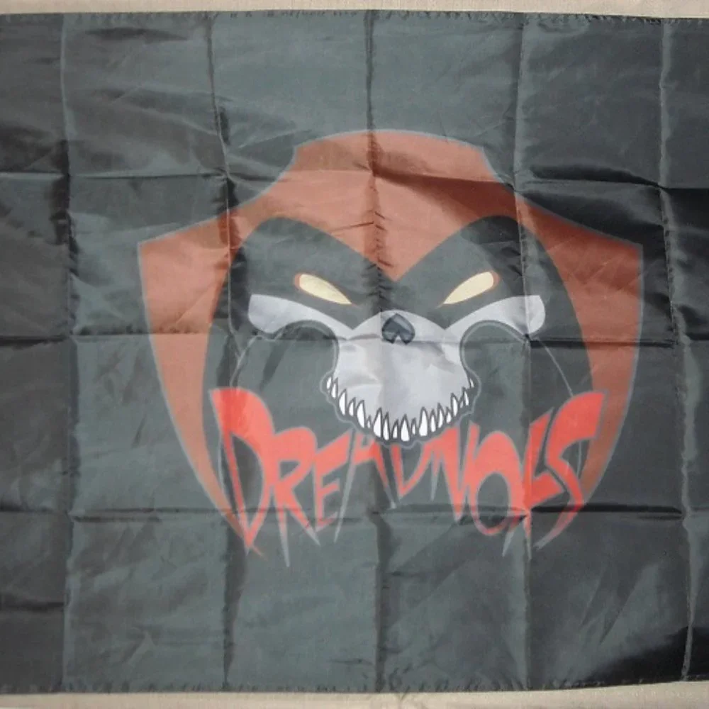 DreadNoks G.I. Joe Cobra 3'x5' black horizontal Flag Banner Zartan Destro Noks